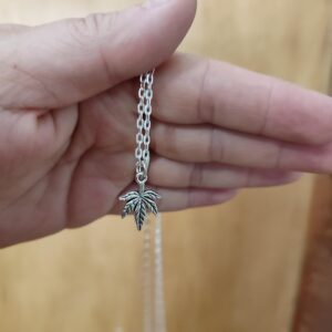 Cannabis Leaf Necklace