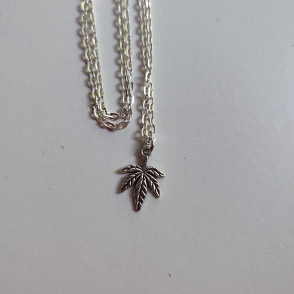 Cannabis Leaf Necklace